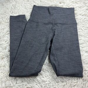 Lululemon Align Pant II 25" Mini Heathered Herringbone Heathered Black White / B